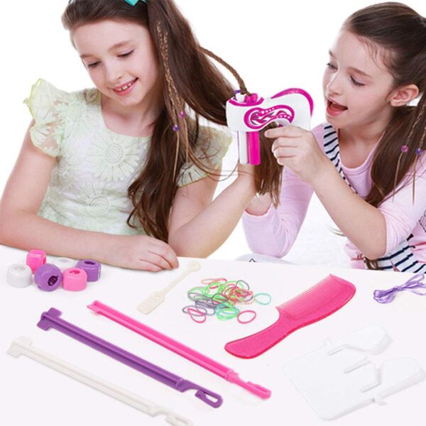 Electric Hair Braiding Machine Hair Beauty Fashion Salon Toy Kit| Educational Toy for Kids | Fun & Learning Toy Set - Image 8