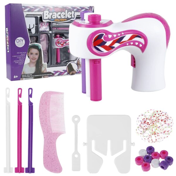 Electric Hair Braiding Machine Hair Beauty Fashion Salon Toy Kit| Educational Toy for Kids | Fun & Learning Toy Set - Image 9
