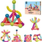 [36 PCS MAGIC MAGNETIC BLOCKS] Educational