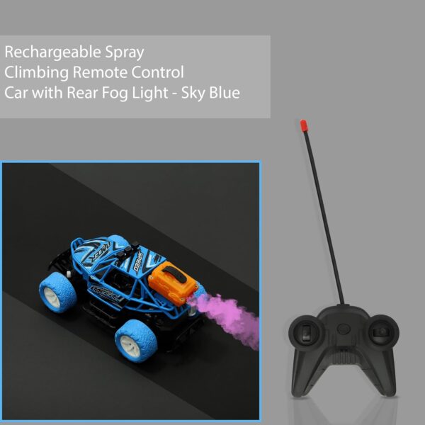 Remote Control Car Big Size Rock Crawler Water Mist Smoke Effect Spray RC Cars Off Road High-Speed 2WD | Monster Truck 45° Angle | Gift for Kids - Image 3