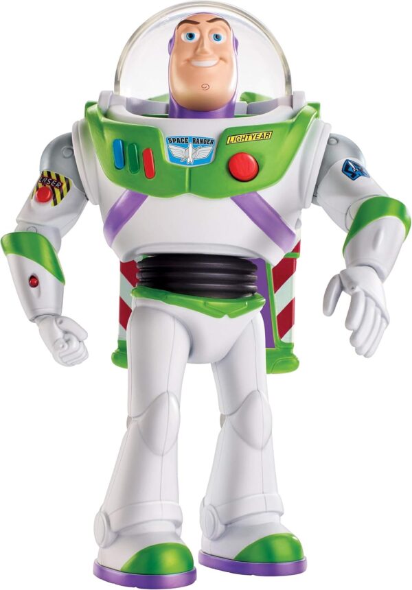 TOY Buzz Action Figure Toy for Kids | Flashing Light & Projection | 360° Rotating Body | Flexible Joints | Interactive Robot Toy | Battery Operated - Image 5