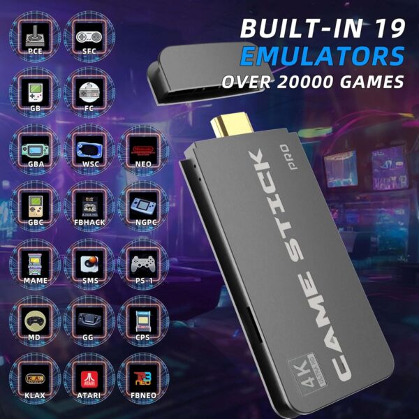 RETRO GAME CONSOLE STICK  4K GAME - Image 4