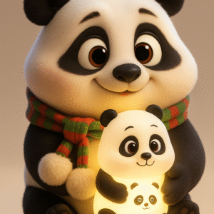 Panda Night Light for Kids
