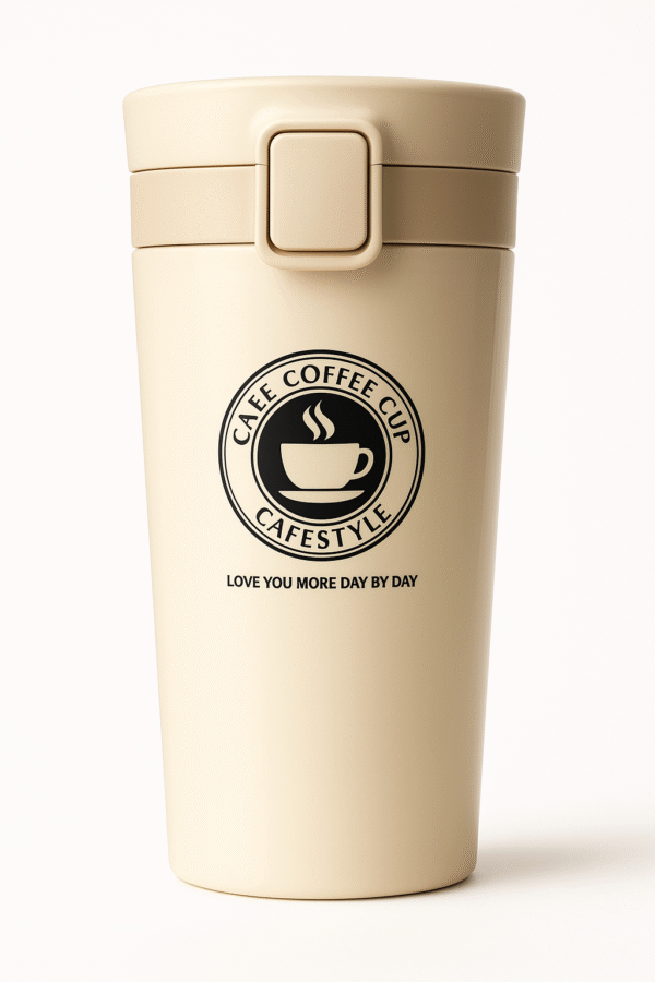 Insulated Cup for Hot & Cold Drinks, Travel Mug, Travel Thermos Flask with Lid | Travel Tea and Coffee Mug Portable Thermal Cup - Image 6