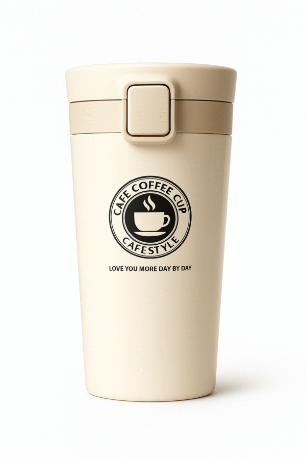 Insulated Cup for Hot & Cold Drinks, Travel Mug, Travel Thermos Flask with Lid | Travel Tea and Coffee Mug Portable Thermal Cup