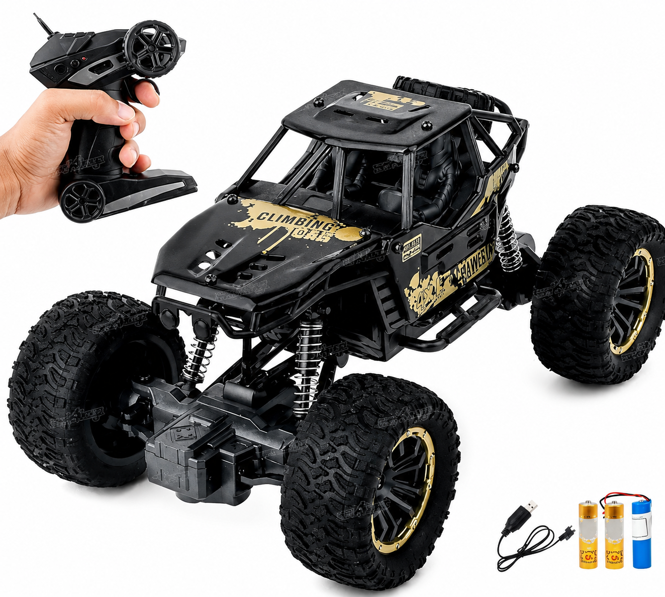 4x4 Off Road RC Climbing Car – High Speed Rock Crawler Remote Control Car for Kids 1 Remote Control Car for Kids Rock Crawler