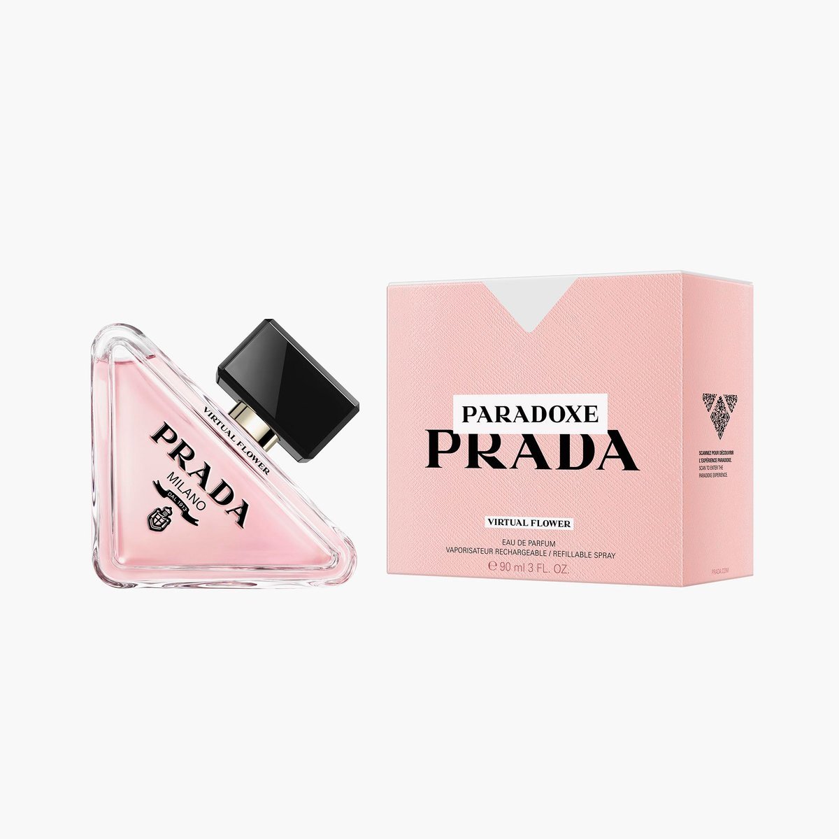 PRADA PARADOX VIRTUAL FLOWER EDP 90ml FOR HER. 3 PRADA PARADOX VIRTUAL FLOWER EDP 90ml FOR HER. - Image 3
