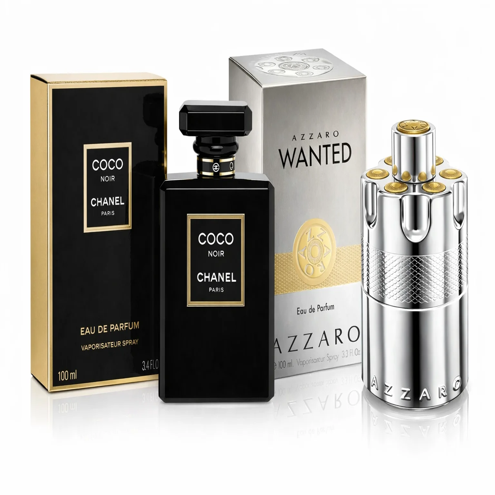 Azzaro Wanted & CHANEL PARIS COCO NOIR combo 1 Azzaro Wanted & CHANEL PARIS COCO NOIR combo