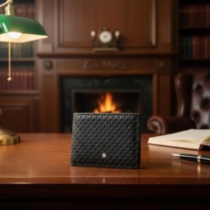 premium men's leather wallet