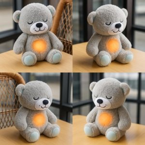Breathing Teddy  (Multi Colour)