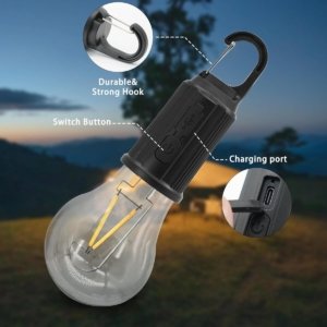Rechargeable Bulb 2pack
