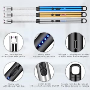 Usb Rechargeable Lighter pack of 2