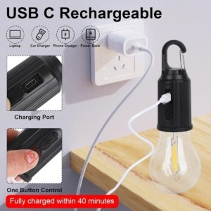 Rechargeable Bulb 2pack