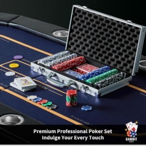 Deluxe 300-Piece Poker Chip Set