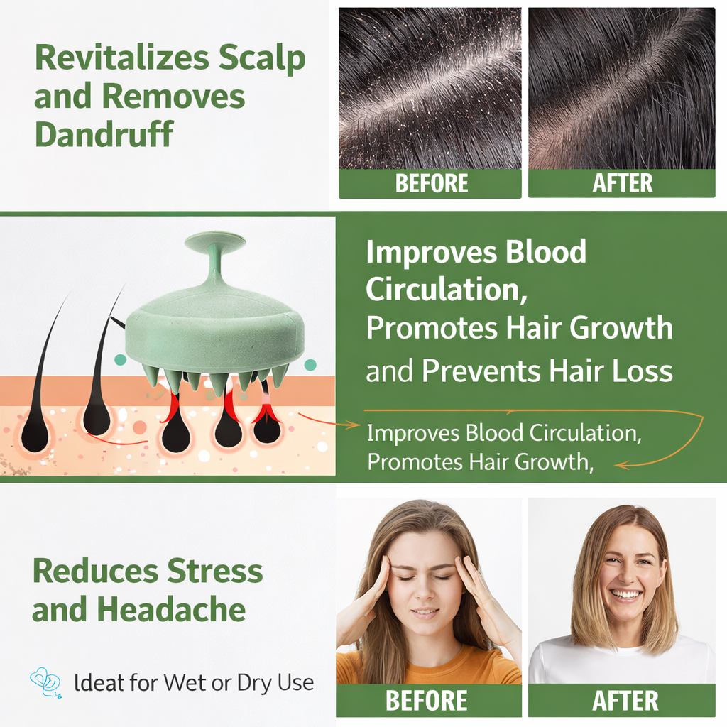 Scalp Massager , Scalp Massager, Head Massager, Scalp Massager For Hair Growth, Hair Massager, Hair Massager For Hair Growth, Hair Scalp Massager Brush, Hair Wash Brush, Head Scrubber, Hair Scalp Massager Shampoo Brush ( multi Colour) 2 Scalp Massager , Scalp Massager, Head Massager, Scalp Massager For Hair Growth, Hair Massager, Hair Massager For Hair Growth, Hair Scalp Massager Brush, Hair Wash Brush, Head Scrubber, Hair Scalp Massager Shampoo Brush ( multi Colour) - Image 2