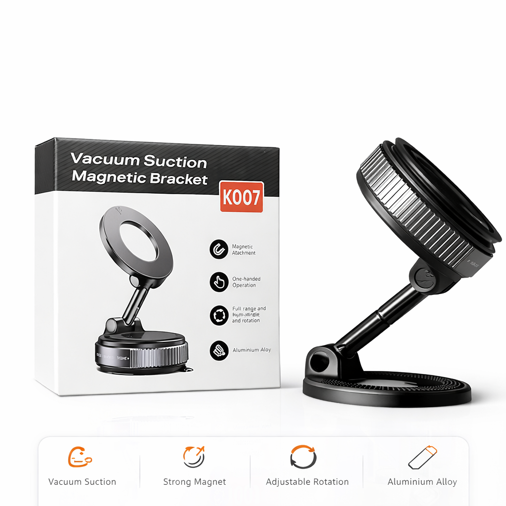 K007 Vaccum Magnetic Phones Holder For iPhone And Android Both 1 K007 Vaccum Magnetic Phones Holder For iPhone And Android Both