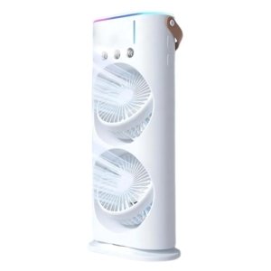 CoolBreeze Dual Fan Portable Air Cooler