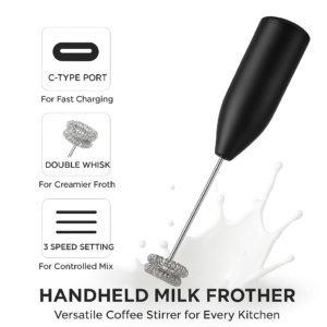 Coffee Frother Electric Blender Mixer