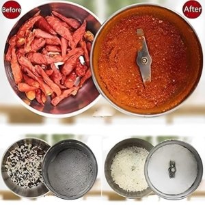 Double Electric Grinder Best Wet& Dry Masala Multifunctional Portable