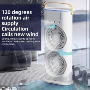 CoolBreeze Dual Fan Portable Air Cooler