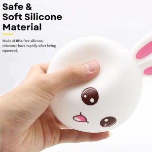 Silicone Rabbit Night Light