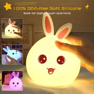Silicone Rabbit Night Light