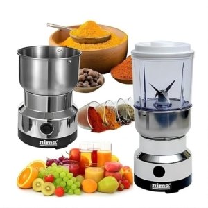 Double Electric Grinder Best Wet& Dry Masala Multifunctional Portable