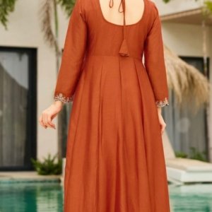 Women’s Elegant Embroidered Anarkali Kurta Set