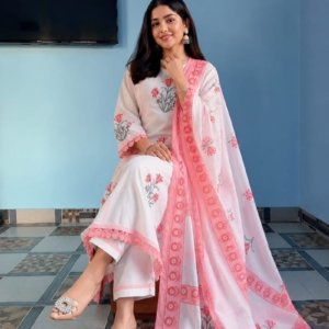 Summer Special Hand Block Print Cotton Ghera 3 piece Set collection is Arrived