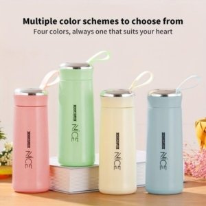 Premium Stainless Steel Vacuum Insulated Water Bottle | Leakproof Hot & Cold Flask