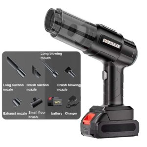 MZ VC41 Handheld Vacuum Cleaner 48V – Portable Cordless Car & Home Vacuum Cleaner with Powerful Suction