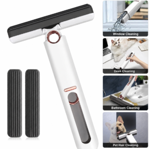 Home 83 2-in-1 Portable Window Glass Cleaner Squeegee | Streak-Free Cleaning Tool for Home & Car