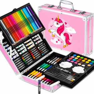Home 23 145 PCS Unicorn Art & Craft Kit for Kids –