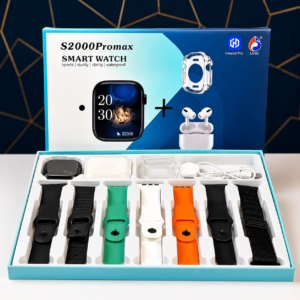 S2000 Promax Smart Watch – HD Display, Bluetooth Calling, Fitness Tracker & Long Battery Life