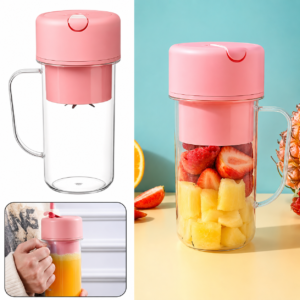 Portable USB Rechargeable Blender Bottle – Mini Juicer Cup for Fresh Smoothies, Shakes & Juice On the Go