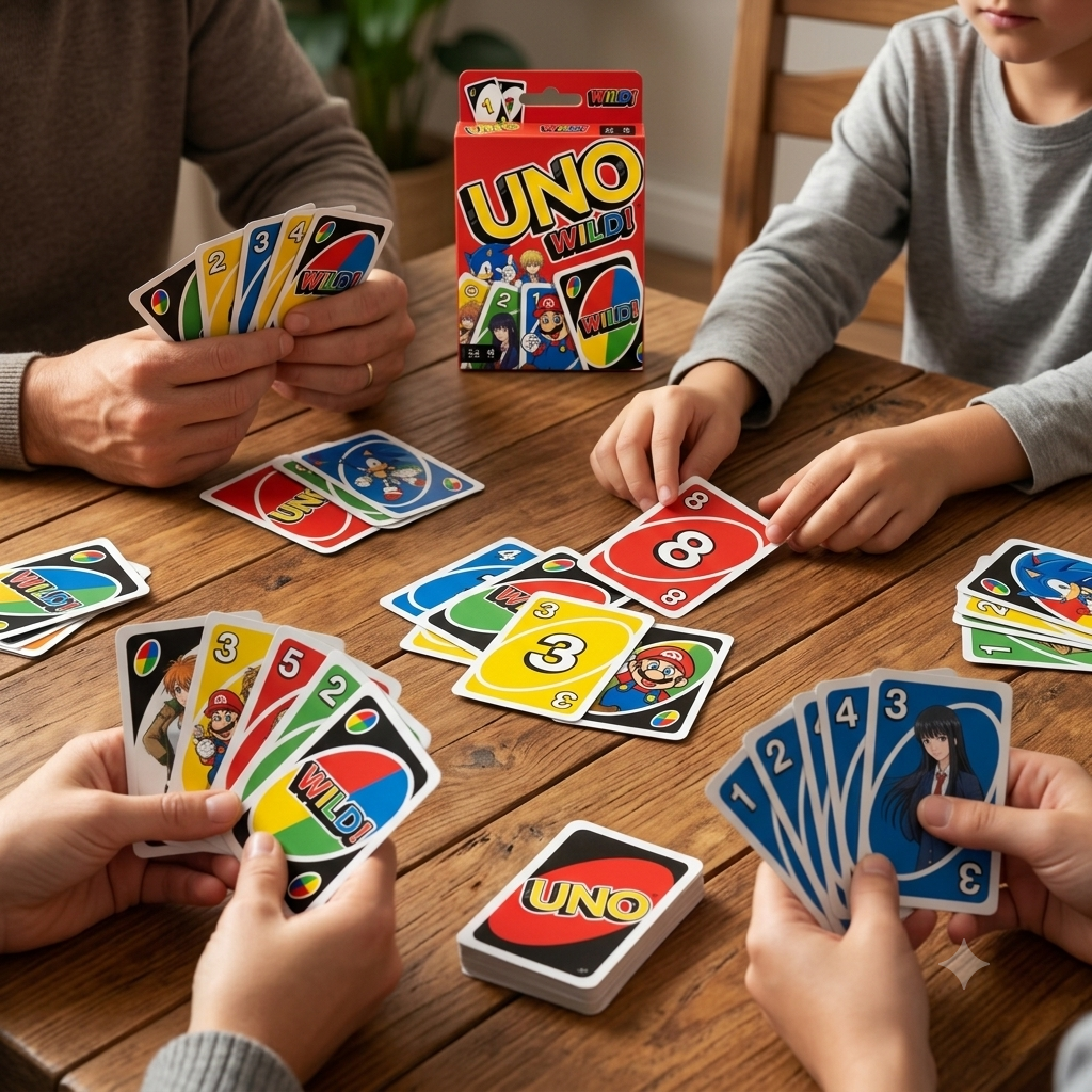 UNO Card Game | Classic Family Party Game for Kids & Adults.